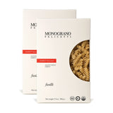 Monograno Felicetti Kamut Fusilli Pasta Italian Organic Non-GMO 17.6oz (500g) 2 Pack
