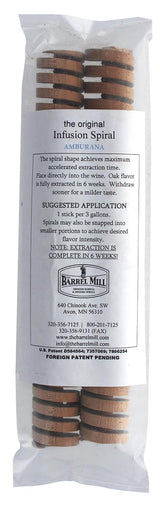 Infusion Oak Spiral - Amburana 8” - 2 Per Pack