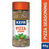 Keya Pizza Seasoning All Natural Healthy Spice Blend for Pizza, Pasta More Glass Bottle Premium Herbs and Spices Contains Freeze dried herbs Export