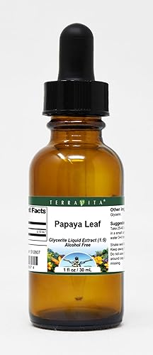Papaya Leaf Glycerite Liquid Extract (1:5) - No Flavor (1 oz, ZIN: 512807)