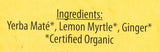 THE MATE FACTOR Lemon Ginger, 20 Count