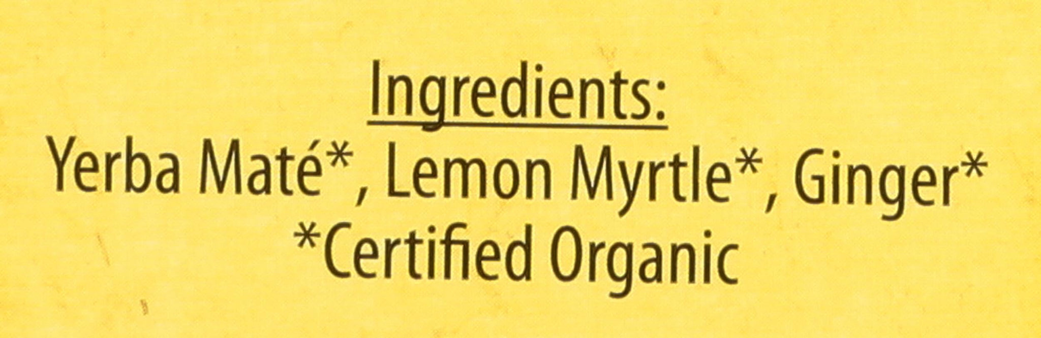 THE MATE FACTOR Lemon Ginger, 20 Count