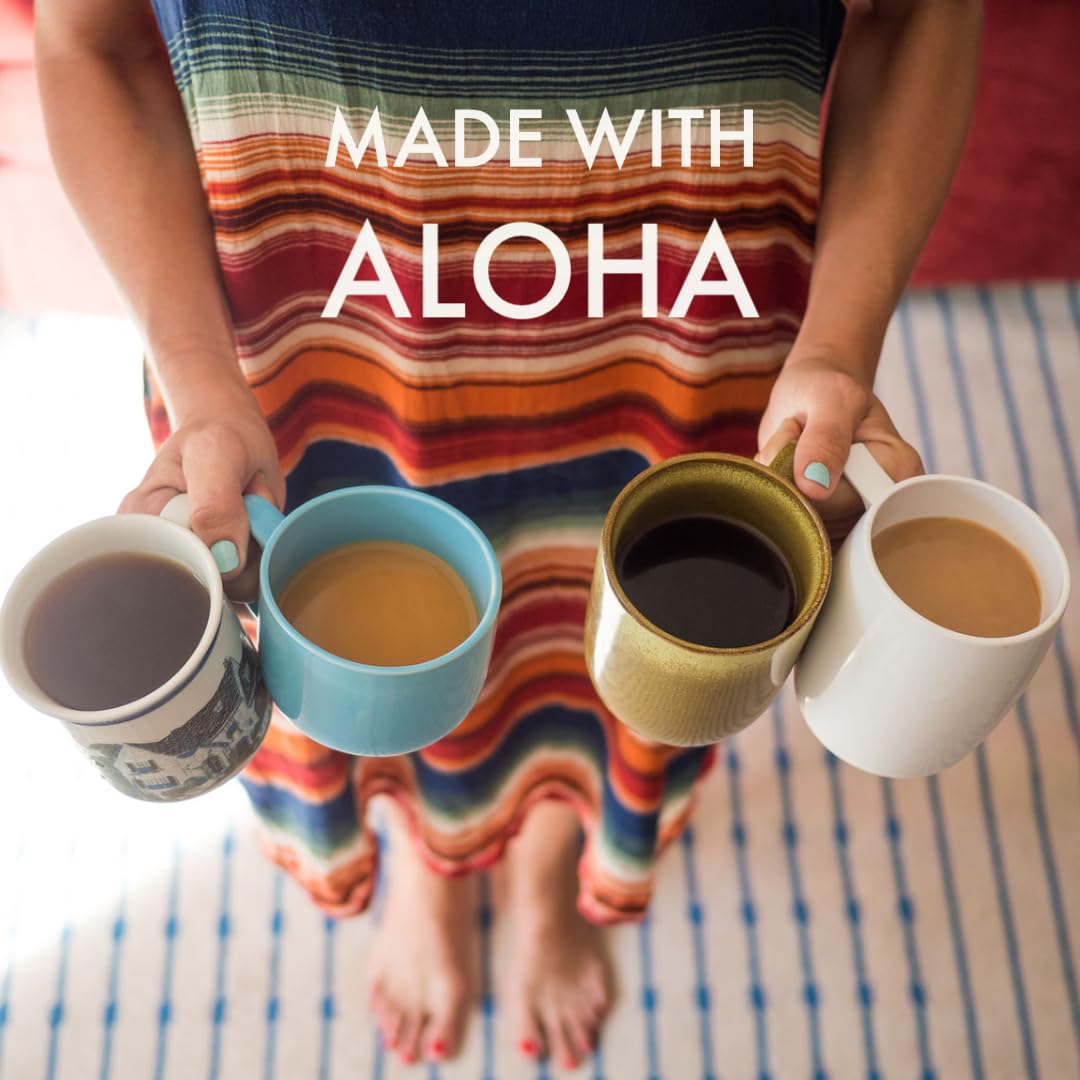 Maui Coffee Co Toasted Coconut Flavored Ground Coffee - Medium to Dark Roast - 100% Arabica Coffee - 7 oz Bag