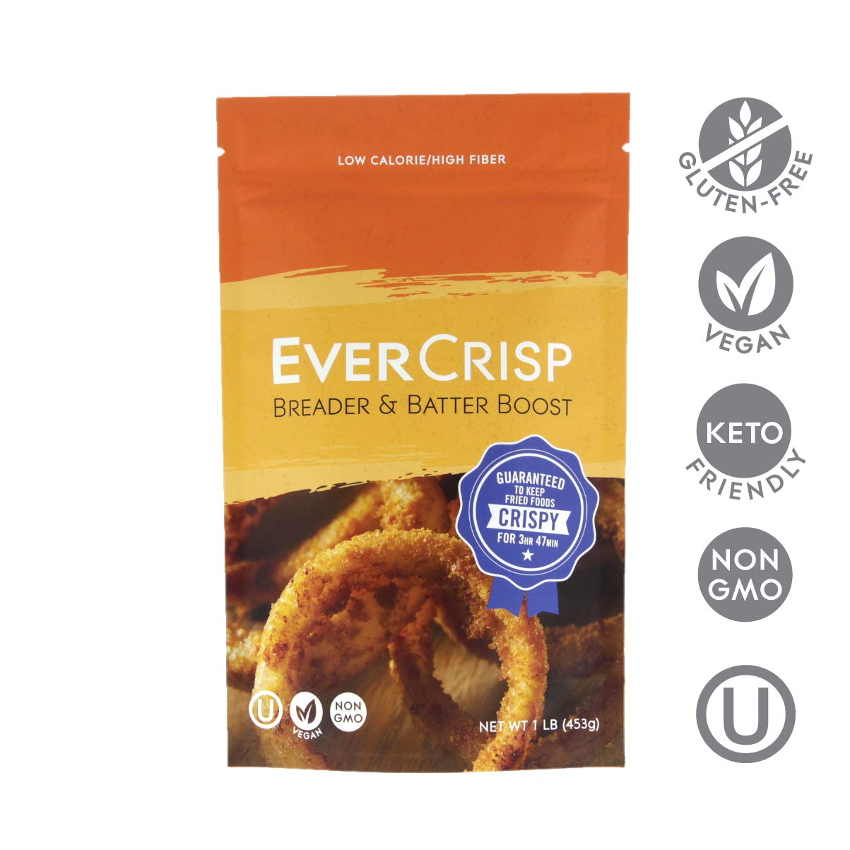 EverCrisp Breader & Batter Boost Vegan OU Kosher Certified ? Non-GMO - 16 oz.
