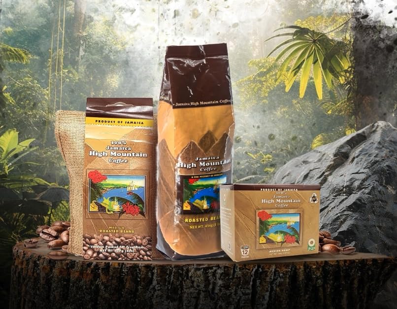 Jamaica High Mountain Coffee Beans (16oz)
