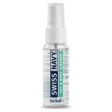 Swiss Navy Premium Toy & Body Spray Cleaner - 1 oz - Body-Safe, Gentle, Dermatologically Tested Cleanser for Toys & Intimate Areas - Safe