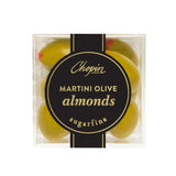 Sugarfina Martini Olive Almonds Small Candy Cube, 2.5 oz, 4 Count | Non-Alcoholic, Chocolate Candy