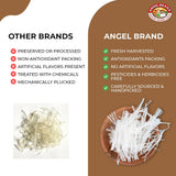 Angel Brand Isinglass 0.25 oz Pouch Pack of 3 - Sourced from Red Sea Algae - Agar Agar Primarily used as a thickening agent in soups, jellies