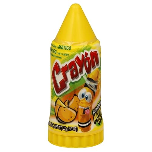 Lorena Candy, Crayon, Mango, 1.13-Ounce (Pack of 10)