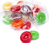 Five Flavor Fruit Candy (1 Pound Bag) Cherry, Raspberry, Orange, Pineapple, Watermelon Hard Candy Approximately 75 Pieces