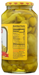Vigo : Peppers, Greek, 32 OZ