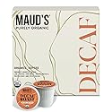 Maud's Purely Organic Low Acid Decaf Medium Roast Coffee Pods - Swiss Water Processed - 16ct | Lab Tested for Mold, Mycotoxins, Heavy Metals