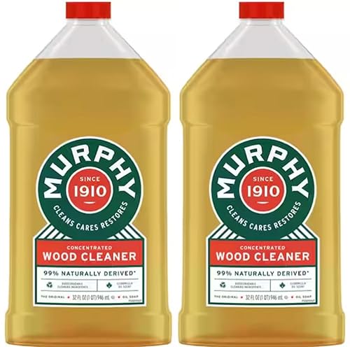 Murphy Oil Soap Oil Soap Concentrated Original Wood Cleaner, 32-Ounce, (Value Pack of 2)