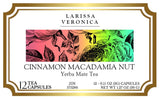 Cinnamon Macadamia Nut Yerba Mate Tea (Single Serve K-Cup Pods) (12 pods, ZIN: 575286) - 3 Pack