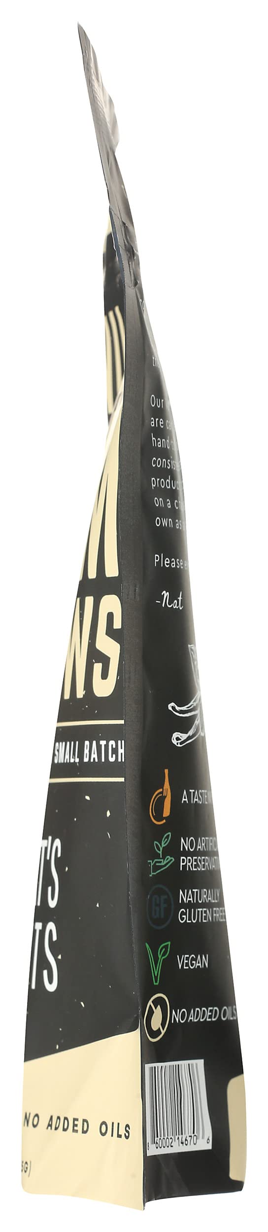 Nat's Nuts, Cashews Vanilla Rum, 4 Ounce