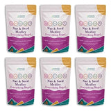 Snacks Solutions Nut and Seed Medley (5 oz -Pack of 6, Everything Bagel) Gluten Free, Natural and Perfectly Seasoned, Sunflower Seeds, Pumpkin seeds