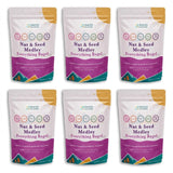 Snacks Solutions Nut and Seed Medley (5 oz -Pack of 6, Everything Bagel) Gluten Free, Natural and Perfectly Seasoned, Sunflower Seeds, Pumpkin seeds