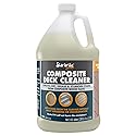 STAR BRITE Composite Deck Cleaner (1 GALLON) - Concentrated Formula - Effortlessly Removes Dirt, Grease & Stains - Ideal for Wood & Composite Surfaces