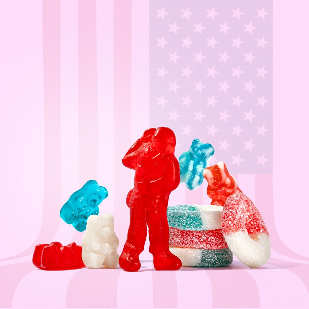 Albanese Candy, Freedom Gummi Bears, 5-pound Bag