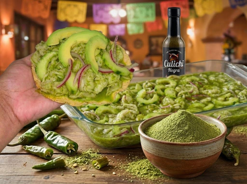 Aguachile Verde Seasoning Powder (8oz) - Authentic Mexican green Chili & Lime Spice Mix - Instant Marinade for Shrimp, Seafood, & Tostadas - Sazón