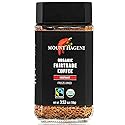 Mount Hagen 3.53oz Organic Freeze Dried Instant Coffee | Eco-friendly, Fair-Trade Coffee Made From Organic Medium Roast Arabica Beans [3.53oz Jar]