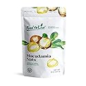 Food to Live Dry Roasted Macadamia Nuts, 8 Ounces - Oven Roasted, Unsalted, No Oil Added, Great Vegan Snack, Keto, Kosher, Bulk. High in Protein