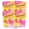 Starbursts Conversation Hearts, Classic Valentine's Day Candy, .88 Ounces Each (Pack of 4)