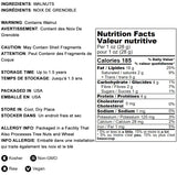 Food to Live - California Walnuts Halves & Pieces, 2.5 Pounds Raw, Unsalted, Shelled, Vegan, Kosher, Sirtfood, Bulk. Rich in Omega-3 Fatty Acids