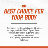BioSteel Sports Drink, Great Tasting Hydration with 5 Essential Electrolytes, Iced Tea Lemonade, 16.7 Fluid Ounces, 12-Pack