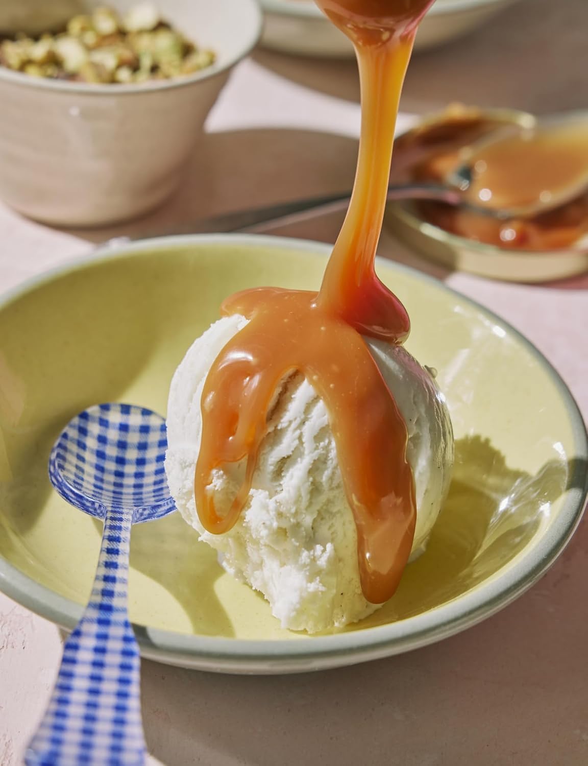Coop's Salted Caramel Sauce: Rich and Buttery, Gourmet, All Natural, Handcrafted, Gluten Free, Non-GMO, Award Winning, Ice Cream Toppings, Desserts, 10 Ounce