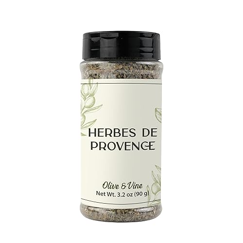 Olive & Vine Herbes de Provence, Aromatic Blend, For Roasts & Stews, Rich Tradition, Authentic Taste, For Global Recipes (3.2 Ounce)