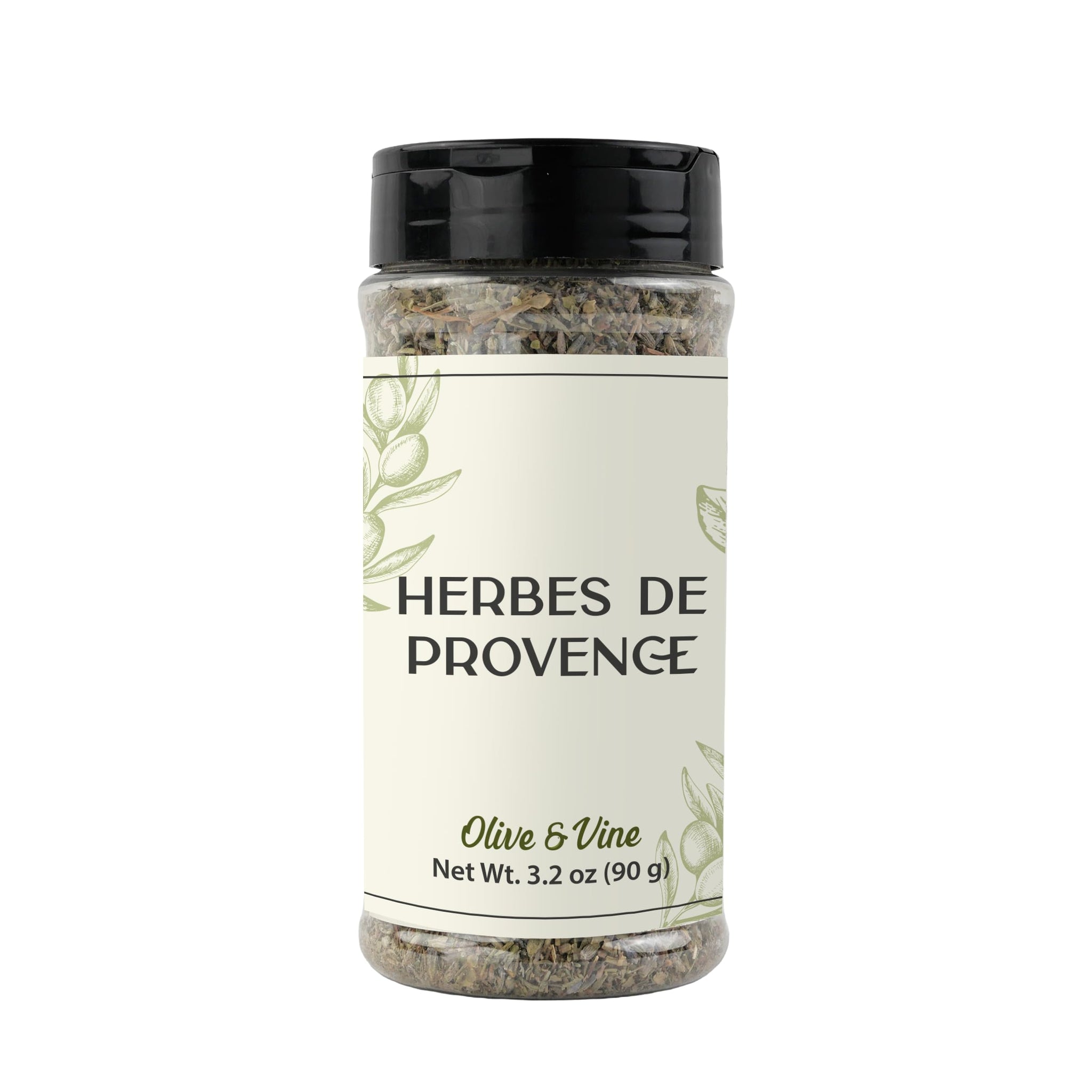 Olive & Vine Herbes de Provence, Aromatic Blend, For Roasts & Stews, Rich Tradition, Authentic Taste, For Global Recipes (3.2 Ounce)
