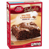 Betty Crocker Salted Caramel Brownie Mix 18.4 oz (Pack of 4)