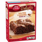Betty Crocker Salted Caramel Brownie Mix 18.4 oz (Pack of 4)