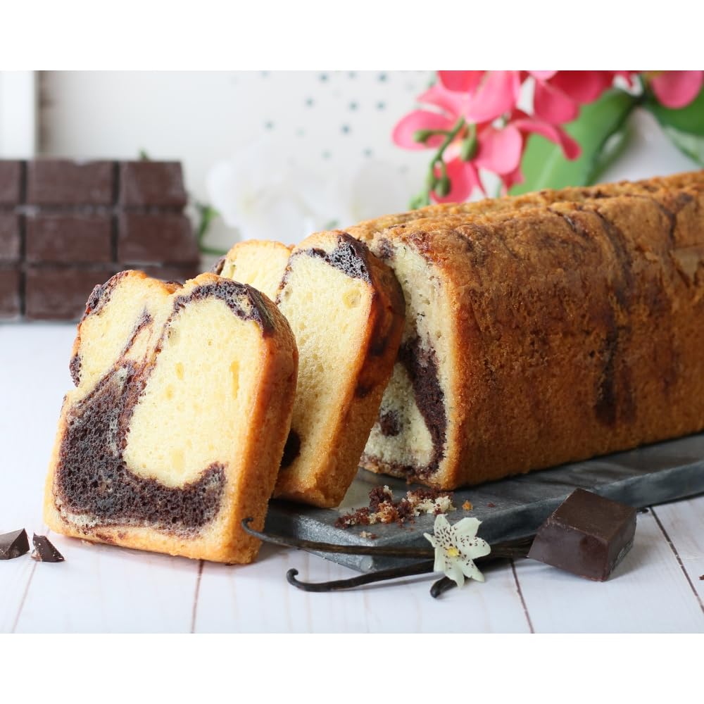Dulcet Gift Baskets Tea Loaf Assortment with Fresh Baked Marble, Apple cinnamon & Pumpkin Cake Delightful Flavors for Holidays, Birthday, Sympathy