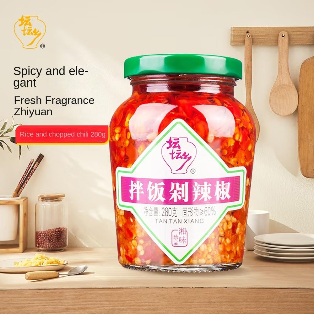 Zercumm Chili Sauce Chili Sauce 280G/Bottle Bibimbap Chopping Pepper Pepper Sauce Chili Sauce Spicy Sauce Chili Sauce Pickled Peppers