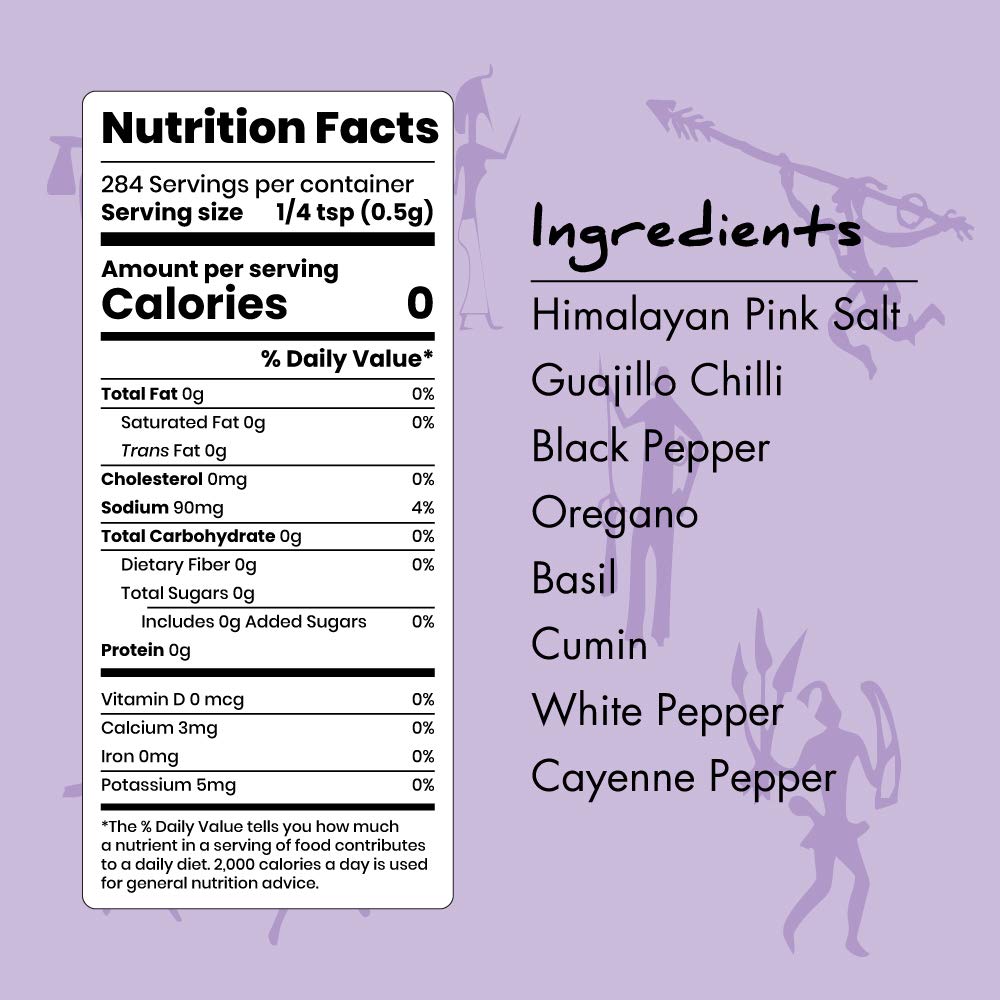 Paleo Powder Fodmap All Purpose Seasoning | The Original Low Fodmap Paleo Food Seasoning for All Paleo Diets | Certified Keto Food, Paleo, Whole 30