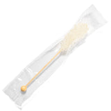 Candy Envy - White Café Sugar Sticks Mini Rock Candy - 18 Individually Wrapped Sugar Stirrer - Original Sugar Flavored