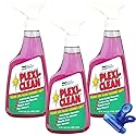 Blue Ribbon Plexi-Clean Acrylic & Plastic Cleaner 16 oz - 3 Pack - Vinyl Cleaner & Plastic Polish - Acrylic Surface Care for Furniture - Car Interior