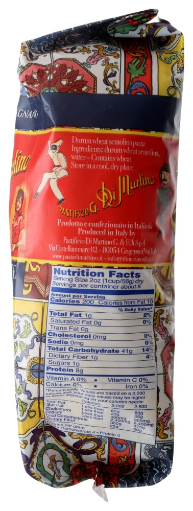DI MARTINO PENNE MEZZANI RIGATE 16 oz (Pack of 3)