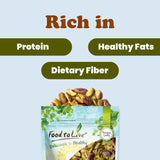 Food to Live - Dry Roasted Pistachio Halves and Pieces, 1 Pound - No Shell, Keto and Paleo Friendly Snack, Great for Salads, Cooking, Baking