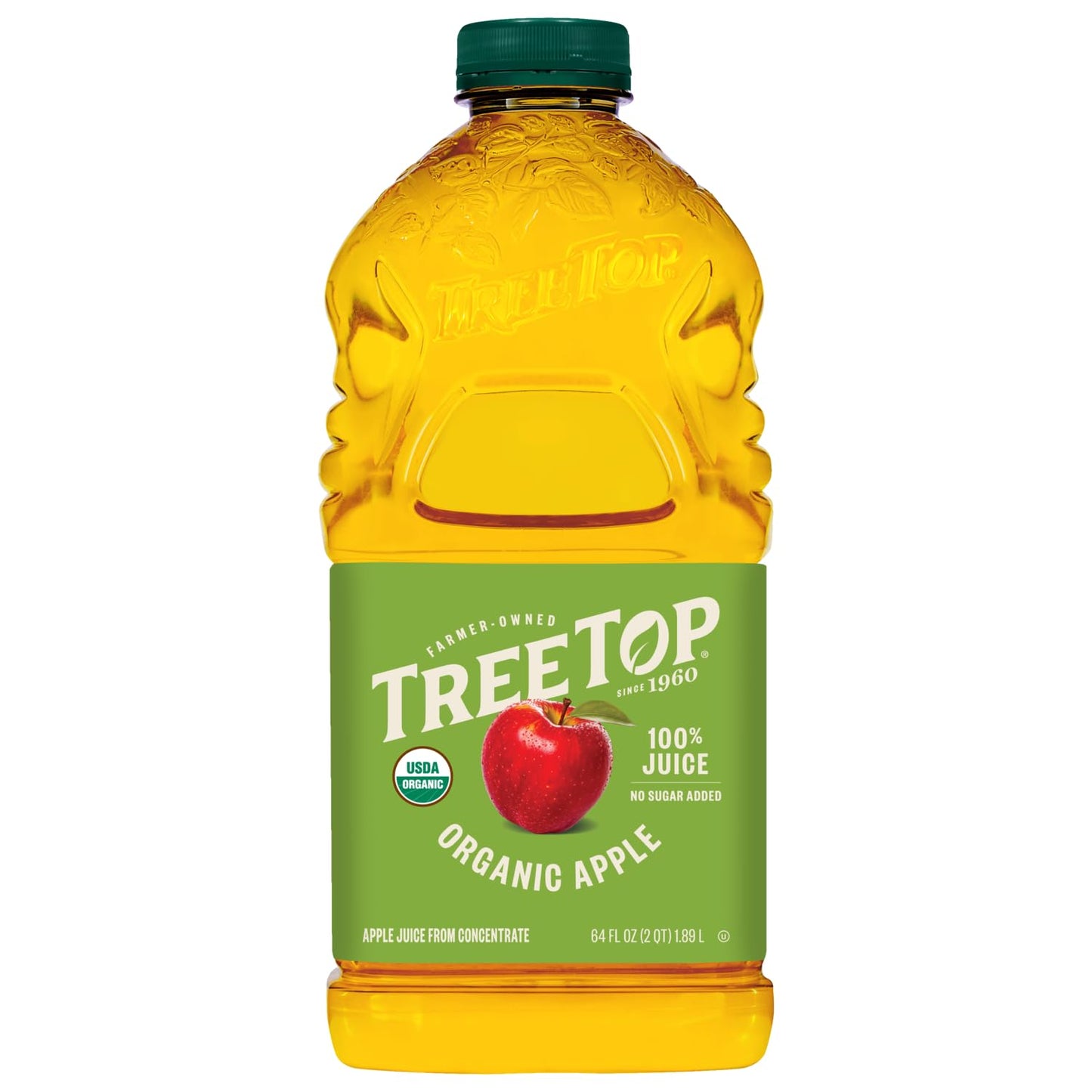 Tree Top Organic Apple Juice, 64 Fl Oz (Pack of 1)