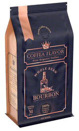 Bourbon Flavored Whole Bean Coffee - Organic Medium Roast 100% Arabica - Single Origin Dominican Coffee with Smooth Bourbon Flavor - Rich Aroma