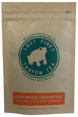 1 oz Light Roast Yaupon Tea (loose leaf) - Lost Pines Yaupon Tea - Sustainably wild harvested yaupon, the only caffeinated plant native to North