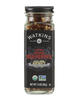 Watkins Gourmet Organic Spice Jar, Crushed Red Pepper, Non-GMO, Kosher, 1.6 Ounce Jar, 1-Pack