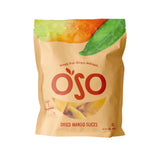 Oso Snacks Dried Mango Slices. Premium Quality, Large Round Halves Only, No Sugar Added, One Ingredient: 100% fruit. Vegan, Non-GMO. Naturally Sweet