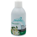 TimeMist Premium Metered Air Freshener Refills - Country Garden - 7.1 oz (Case of 12) - 1042786 - Lasts Up To 30 Days and Neutralizes Tough Unwanted