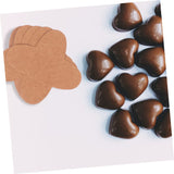 Ciieeo 100pcs Chocolate Packing Trays Compartmentalized Design for Candy Presentation for Special Occasions and Wrapping Paper Separators