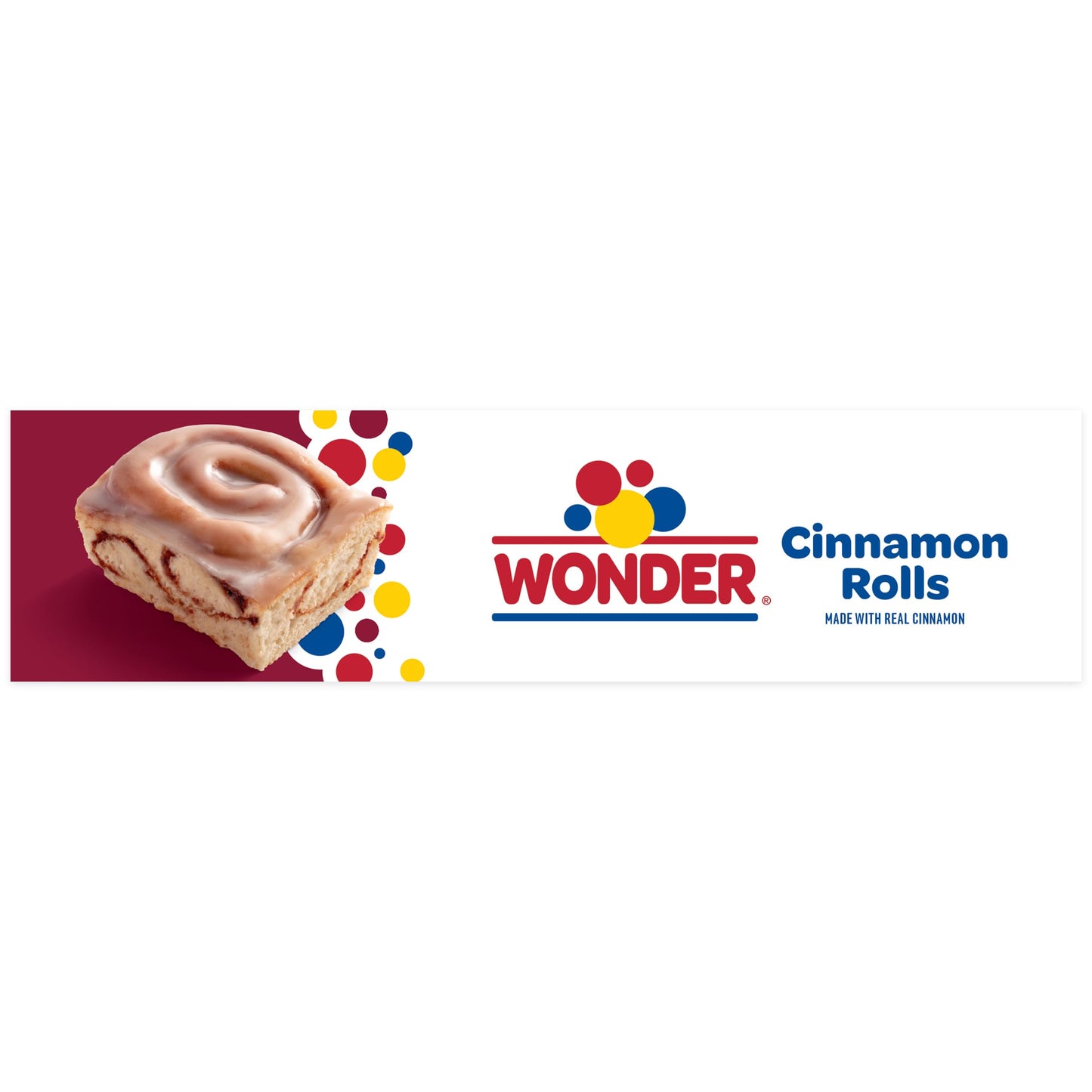 Wonder Cinnamon Rolls, Cinnamon Breakfast Pastry Sweet Rolls, 14.4 oz, 6 Count