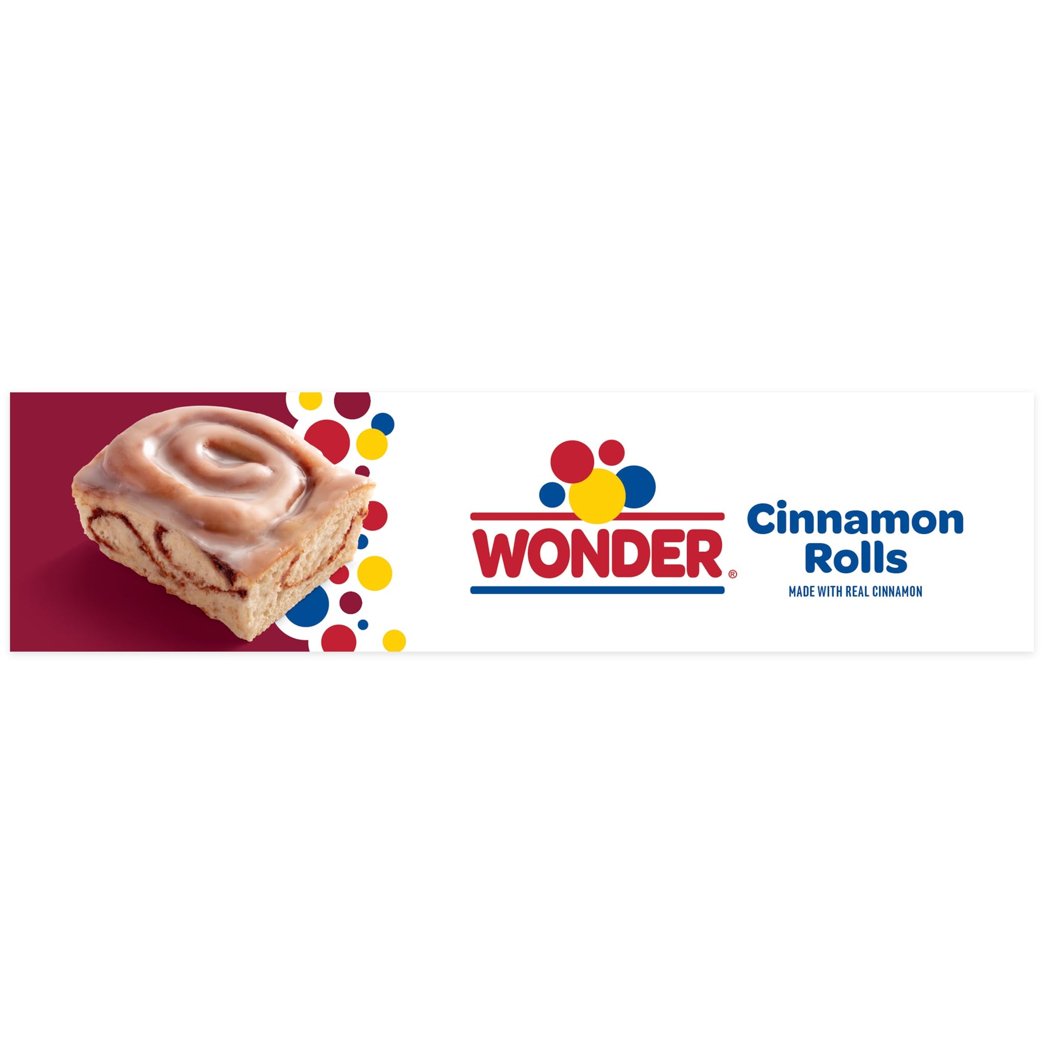 Wonder Cinnamon Rolls, Cinnamon Breakfast Pastry Sweet Rolls, 14.4 oz, 6 Count